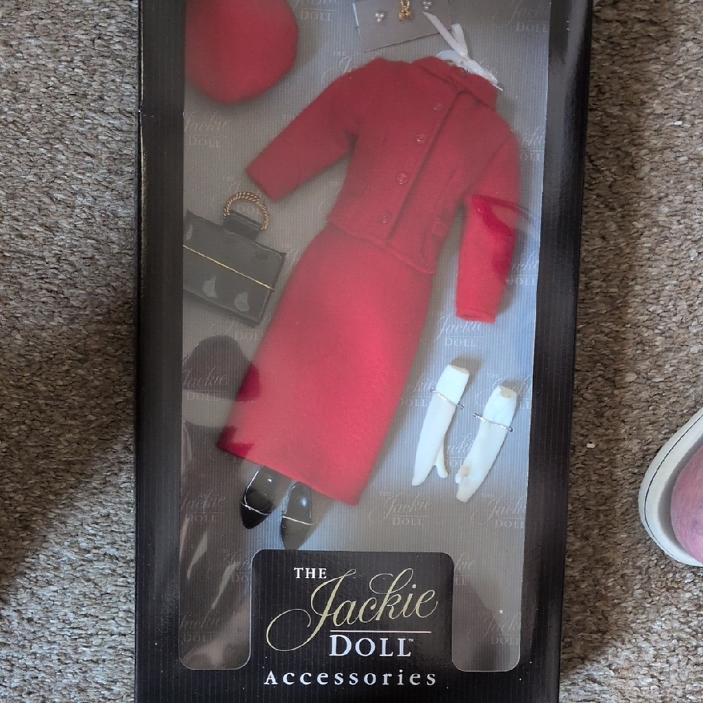 Red Doll Accessories Set